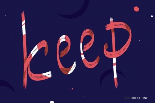 Escobeta One Font Font Download