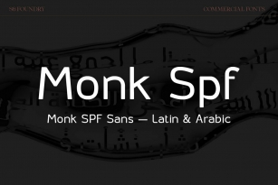 Monk SPF Font Font Download