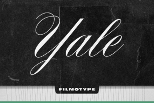 Filmotype Yale Font Font Download