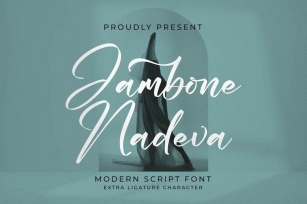 Jambone Nadeva Font Download