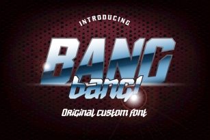 Bang Bang Font Font Download