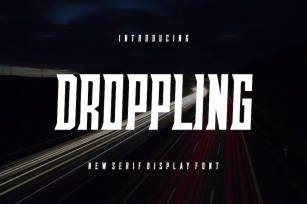 Droppling - Font Font Download