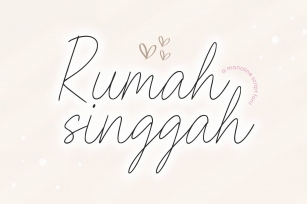 Rumah Singgah Font Font Download