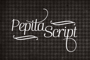 Pepita Script Font Font Download