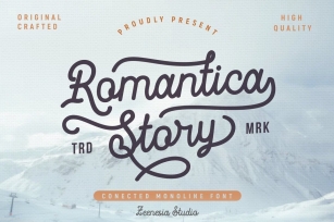 Romantica Strory Font Font Download