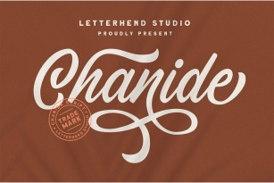 Chanide Script Font Font Download