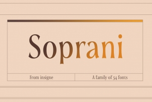Soprani Font Font Download