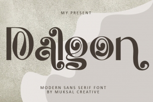 Dalgon Font Font Download