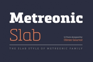 Metronic Slab Pro Font Font Download
