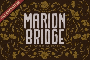 Marion Bridge Font Font Download