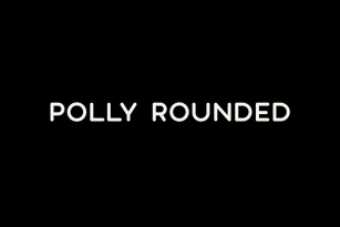 Polly Rounded Font Font Download