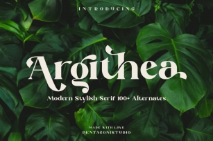 Argithea Font Font Download