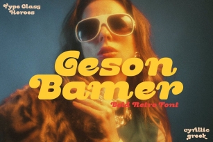 Geson Bamer Font Font Download