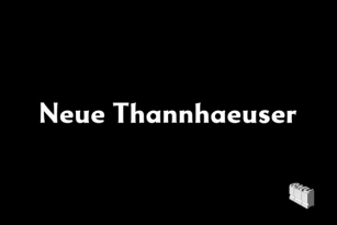 Neue Thannhaeuser Font Font Download