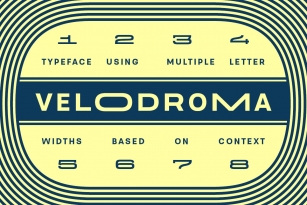 Velodroma Font Font Download