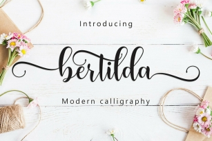Bertilda Font Font Download