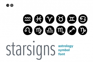 Starsigns Font Font Download