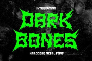Dark Bones Font Download
