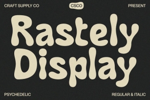 Rastely â€“ Funky Typeface Font Download