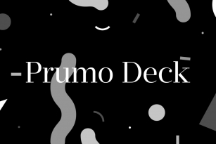 Prumo Deck Font Font Download
