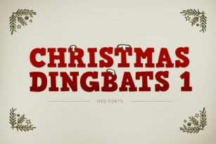 Christmas Dingbats 1 Font Font Download