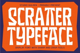 SG Scratter Font Font Download