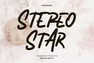 Stereo Star Font Font Download