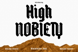 High Nobiety Font Font Download
