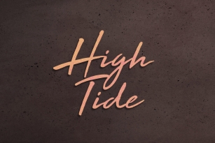 High Tide Font Font Download