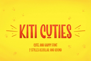 Kiti Cuties Font Font Download