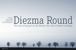 Diezma Rounded Font Font Download
