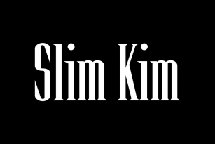 Slim Kim Font Font Download