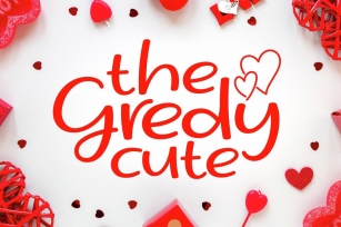 The Gredy Cute Font Font Download