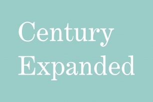 Century Expanded Font Font Download
