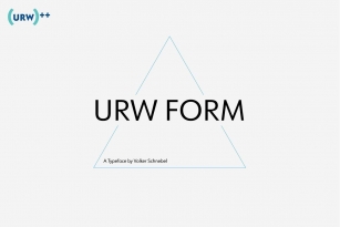URW Form Font Font Download