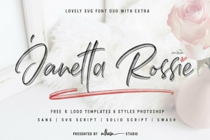 Janetta Rossie Font Font Download