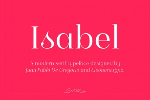 Isabel Font Font Download