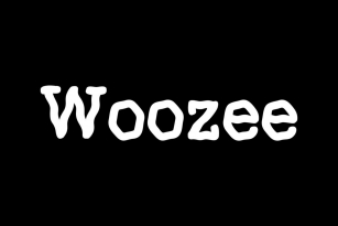 Woozee Font Font Download