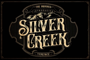 Silver Creek Font Font Download