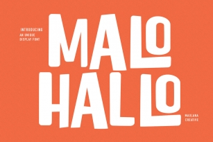 Malohallo Font Font Download