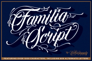 Familia Script Font Font Download