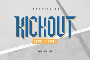 Kickout Font Font Download