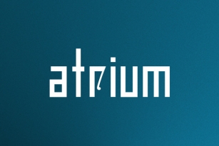 Atrium Font Font Download
