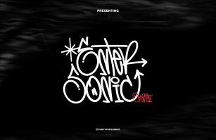 Enter Sonic Graffiti Font Font Download