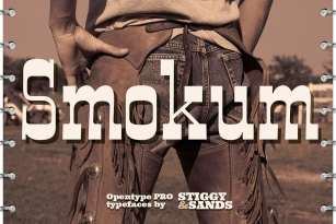 Smokum Pro Font Font Download