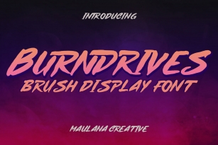 Burndrives Font Font Download