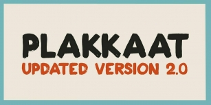 Plakkaat Font Font Download