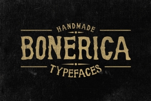 Bonerica Font Font Download