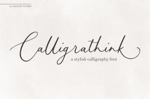 Calligrathink Font Font Download