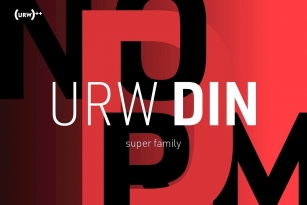 URW DIN Font Font Download